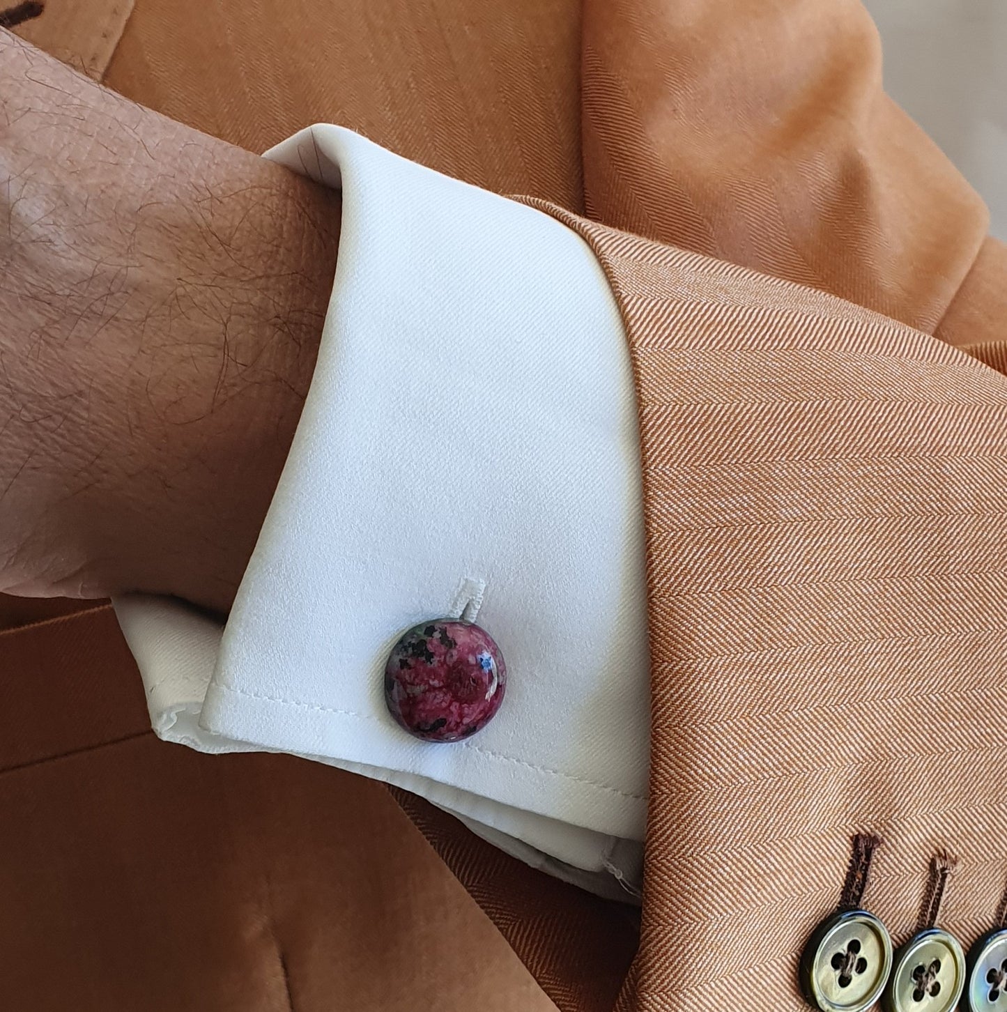 Strawberry Fields Cufflinks